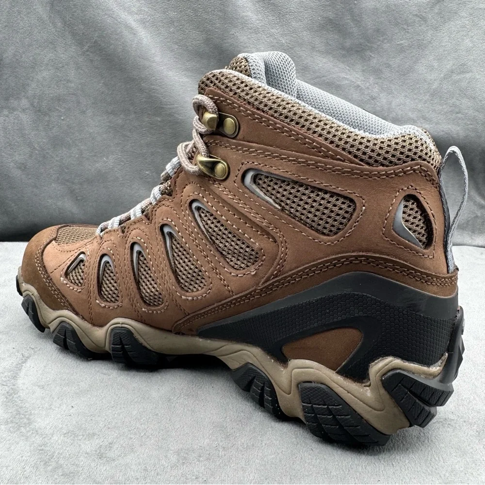 Oboz Sawtooth II Mid WP Women’s Size 9 Waterproof Hiking Boots Brown Leather - Picture 3 of 13